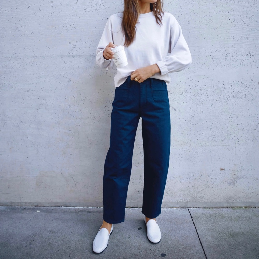 AYR The Beat Toto Dark Wash High-Rise Denim Jeans